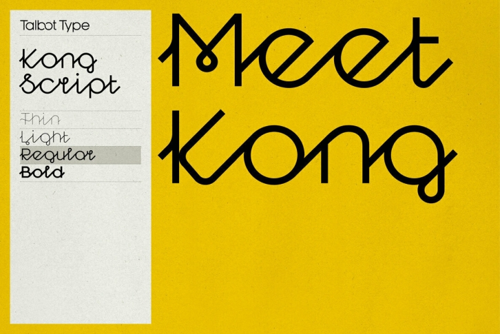 Kong Script Font Font Download