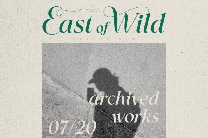 East of Wild Font Font Download