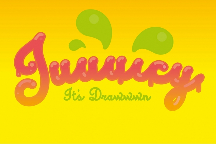 Juuuicy Font Font Download