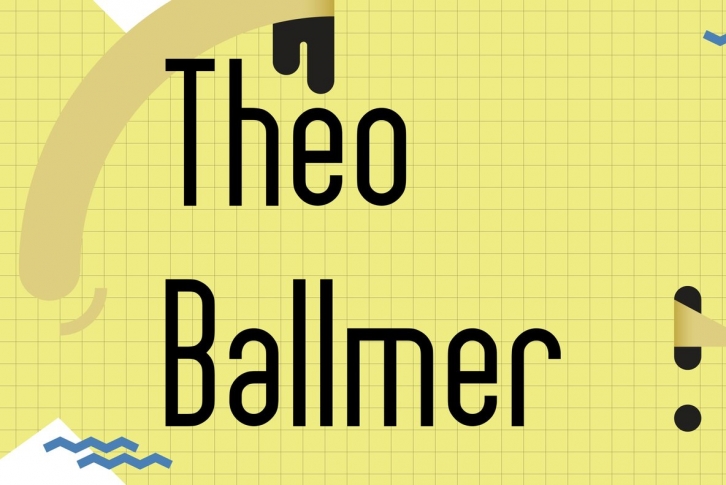 Theo Ballmer Font Font Download