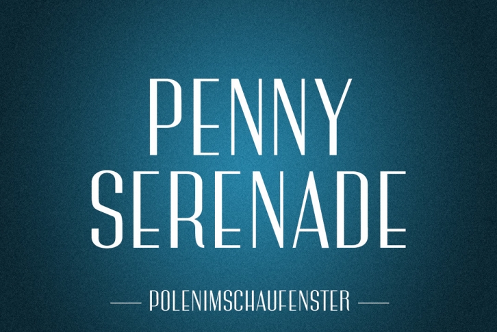 PiS Penny Serenade Font Font Download