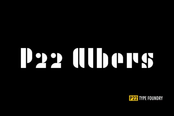 P22 Albers Set Font Font Download