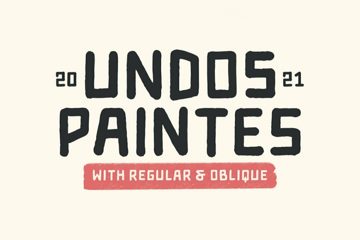 Undos Paintes Font Font Download