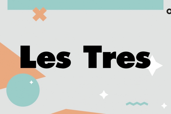 Les Tres Font Font Download