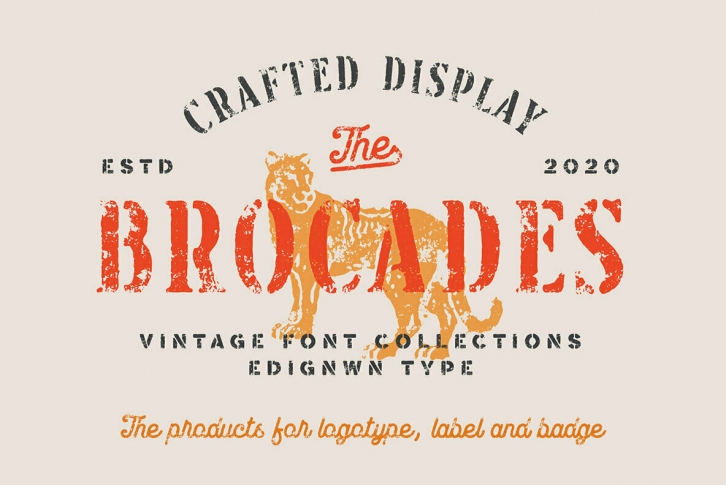 Brocades Font Font Download