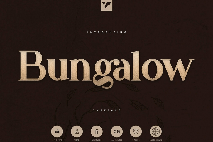 Bungalow Font Font Download