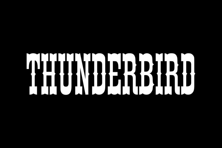 Thunderbird Font Font Download