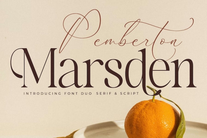 Pemberton Marsden Font Duo Font Download