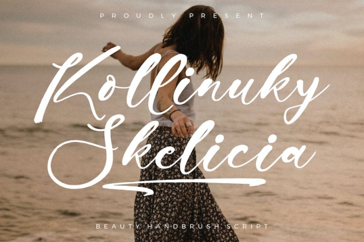 Kollinuky Skelicia Handbrush Font Font Download