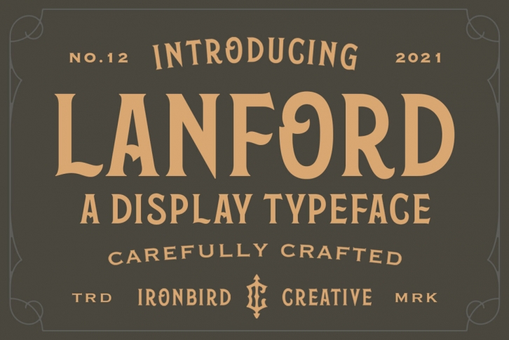 Lanford Font Font Download