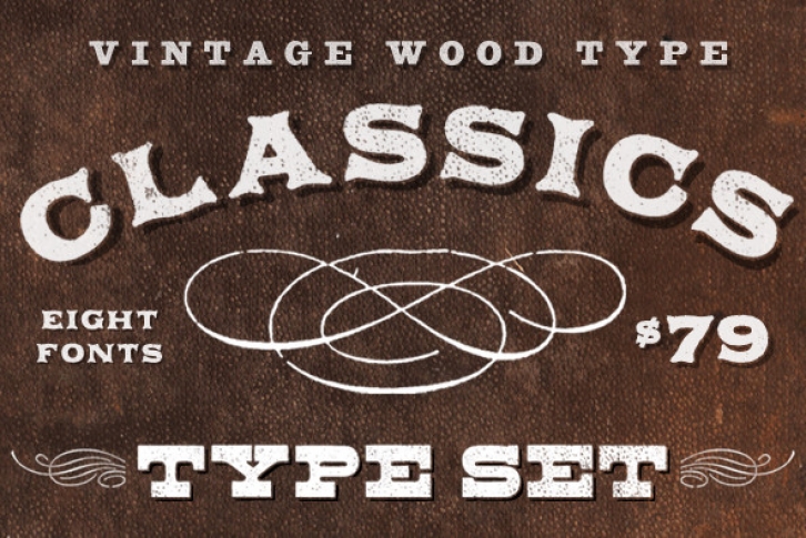 Aerotype Vintage Wood Type Classics Font Font Download