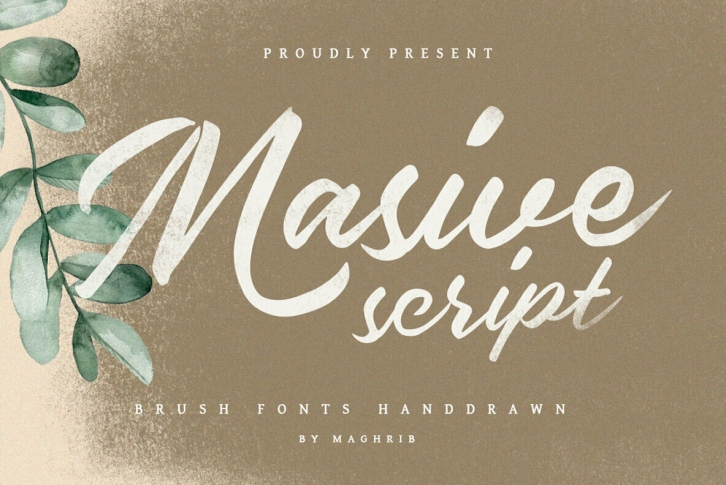 Masive Script Font Font Download