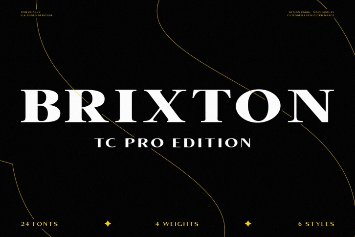 Brixton TC Pro Font Font Download