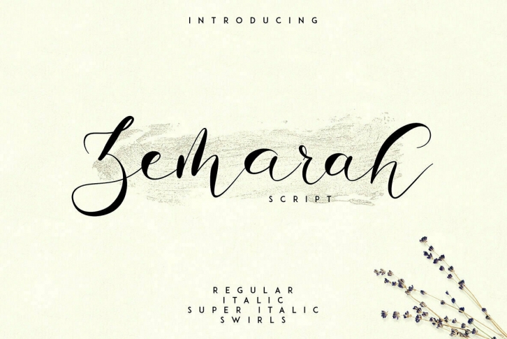 Zemarah Script Font Font Download