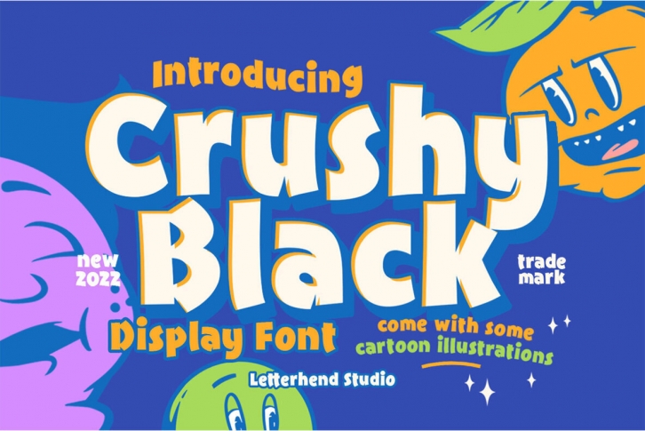 Crushy Black Font Font Download