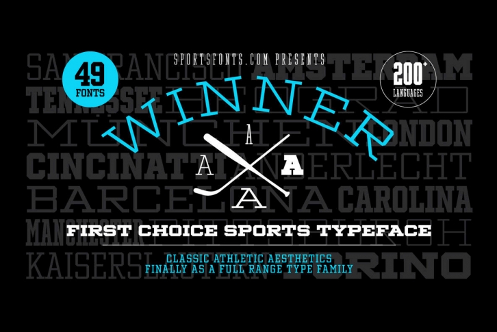 Winner Font Font Download