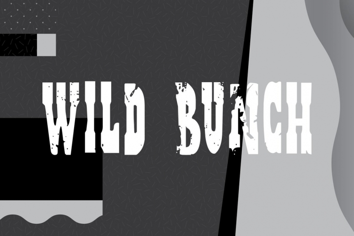 Wild Bunch Font Font Download