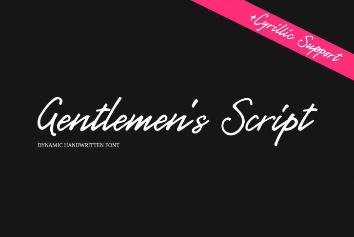 Gentlemens Script Font Font Download