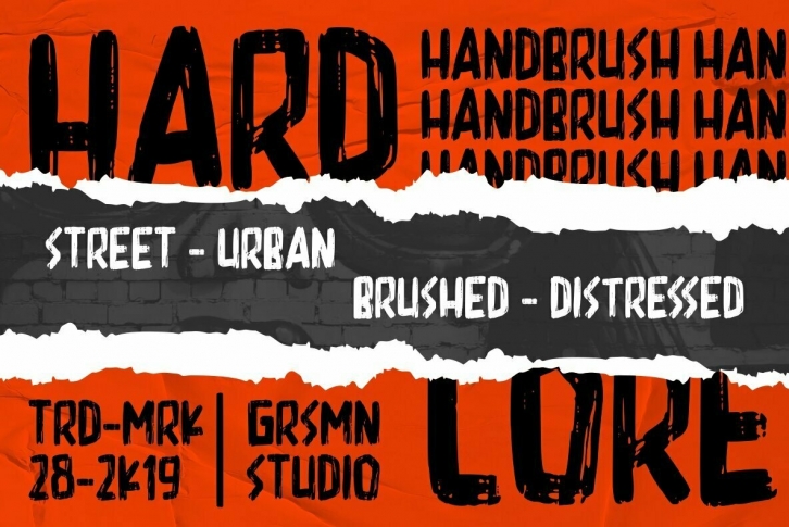 Hardcore Font Font Download