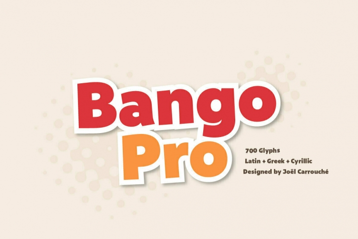 Bango Pro Font Font Download