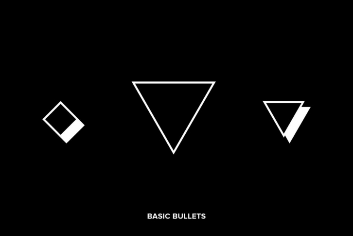 Basic Bullets Font Font Download