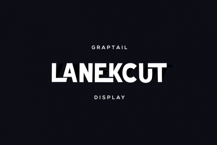 Lanekcut Font Font Download