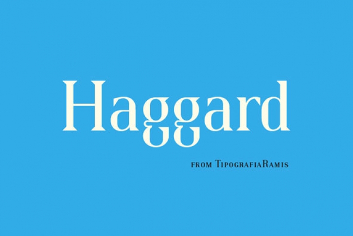 Haggard Font Font Download