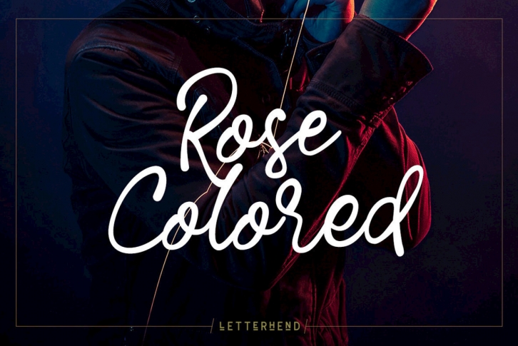 Rose Colored Font Font Download