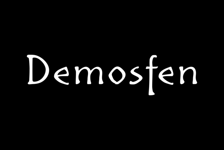 Demosfen Font Font Download