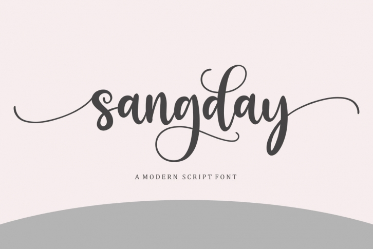 Sangday Font Font Download