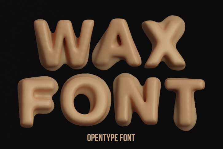 Wax SVG Font Font Download