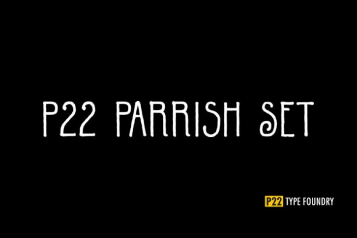 P22 Parrish Set Font Font Download