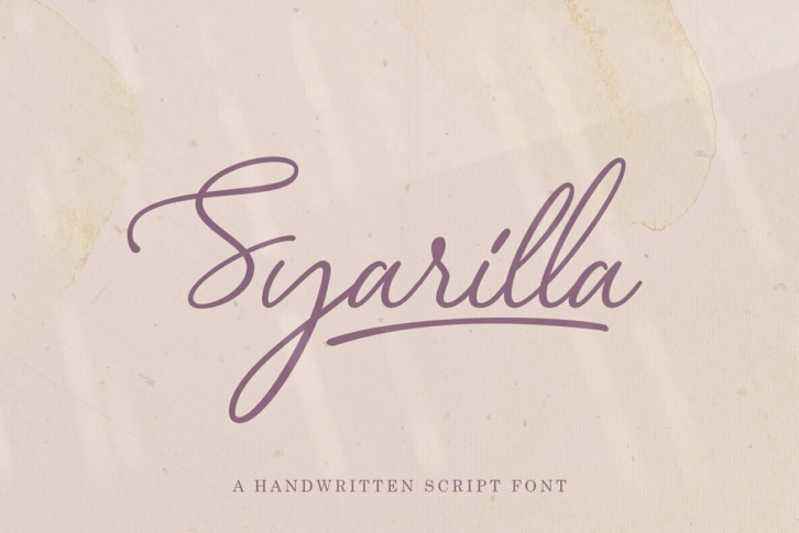 Syarilla Font Font Download