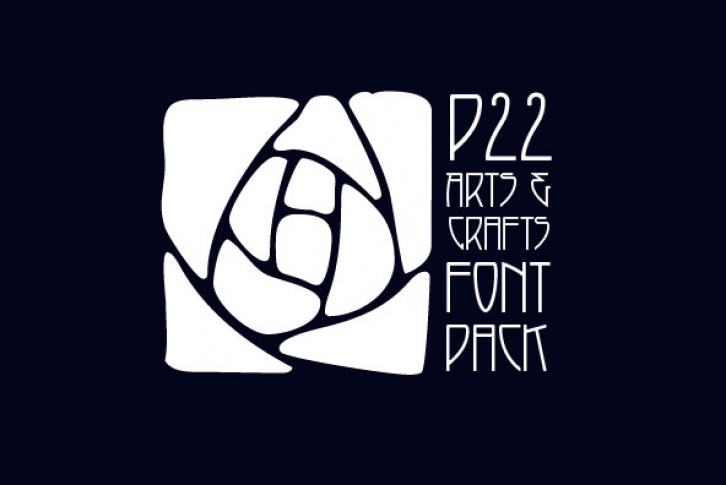 P22 Arts  Crafts Pack Font Download