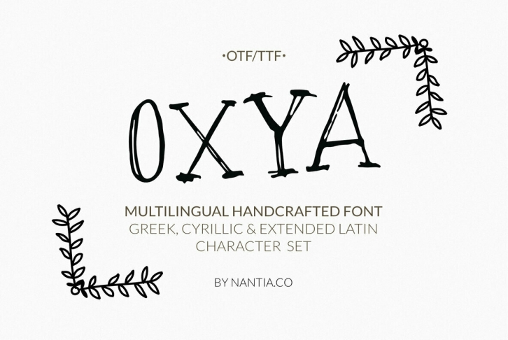 OXYA Font Font Download