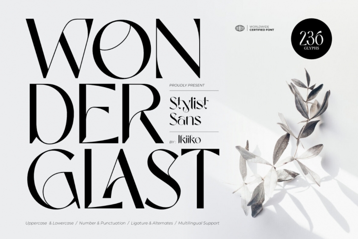 Wonderglast Font Font Download