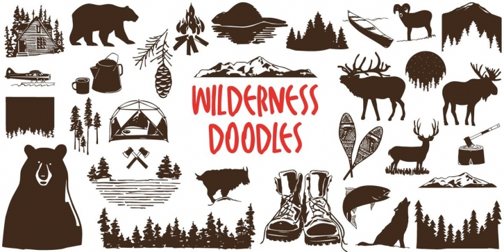 Wilderness Doodles Font Font Download