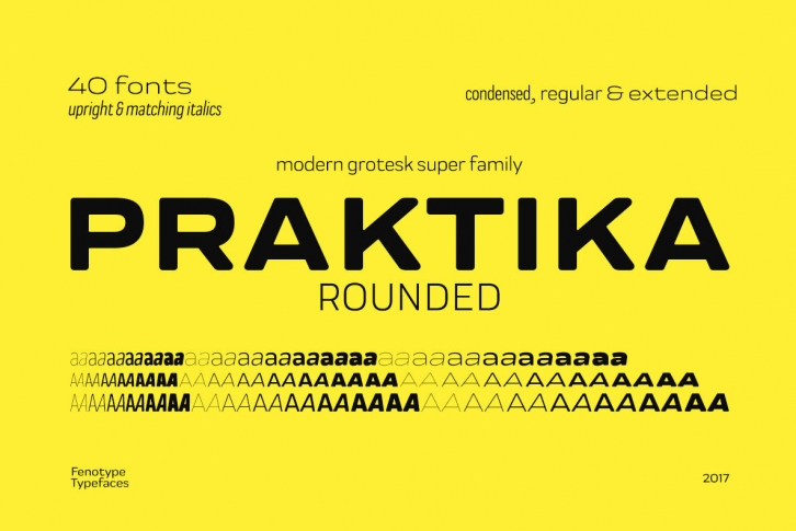 Praktika Rounded Font Font Download