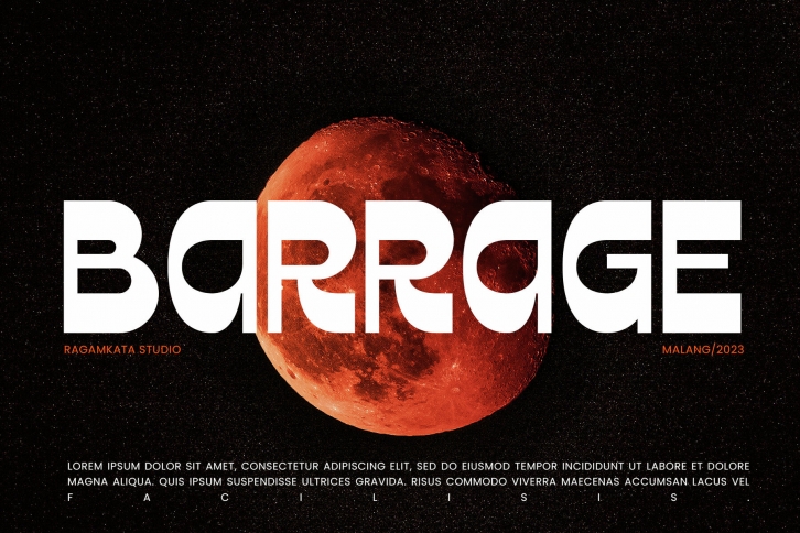 Barrage Font Font Download