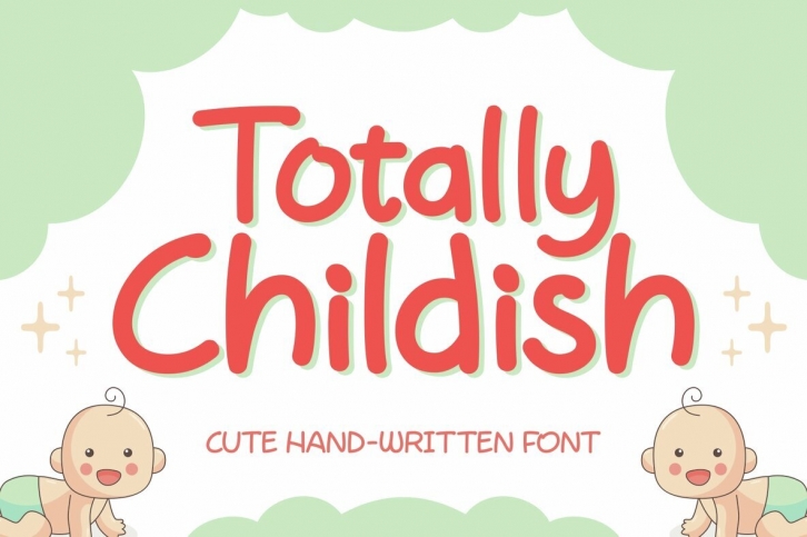 Totally Childish Font Font Download
