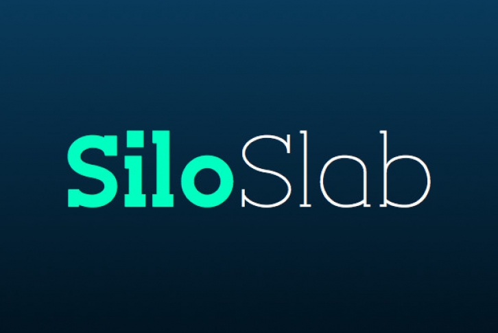 Silo Slab Font Font Download