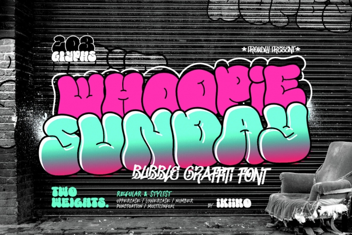 Whoopie Sunday Font Font Download