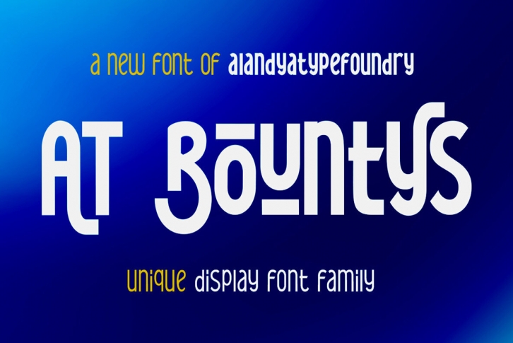 AT Bountys Font Font Download