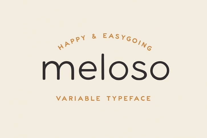 Meloso Variable Hand Drawn Typeface Font Font Download