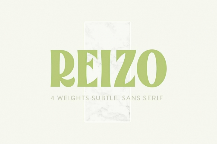 Reizo Font Font Download