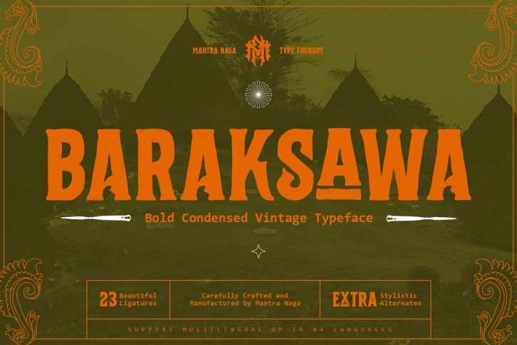 Baraksawa Font Font Download