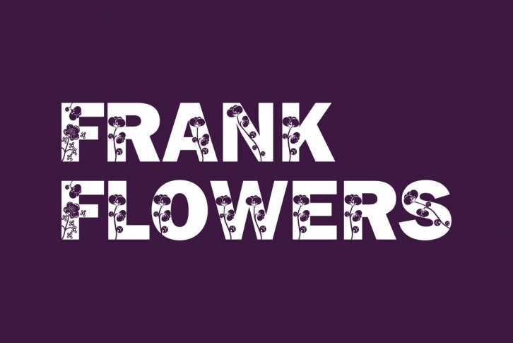 Frank Flowers Font Font Download