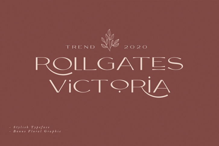 Rollgates Victoria Font Font Download