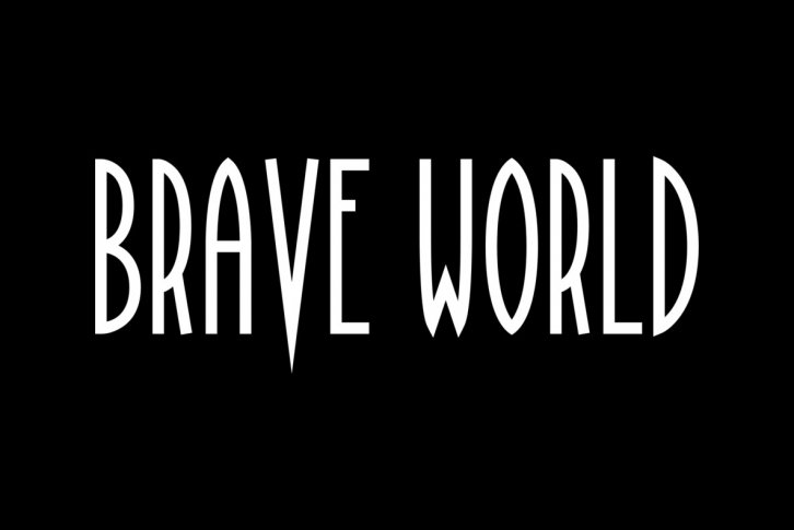 BraveWorld Font Font Download