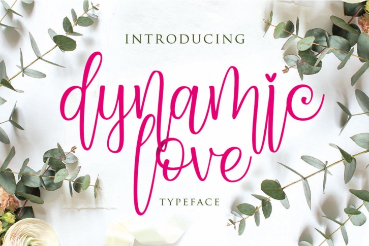 Dynamic Love Font Font Download